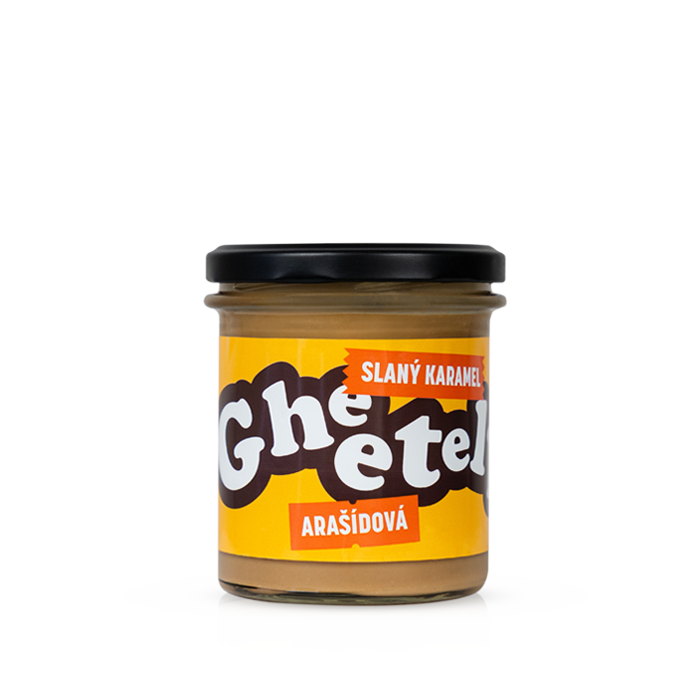 Gheetella arašídy a slaný karamel