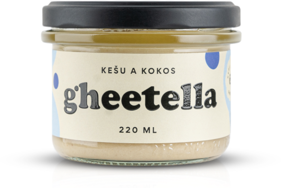 Gheetella kešu a kokos