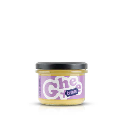 Ghee+ | přepuštěné máslo | 220ml česnek