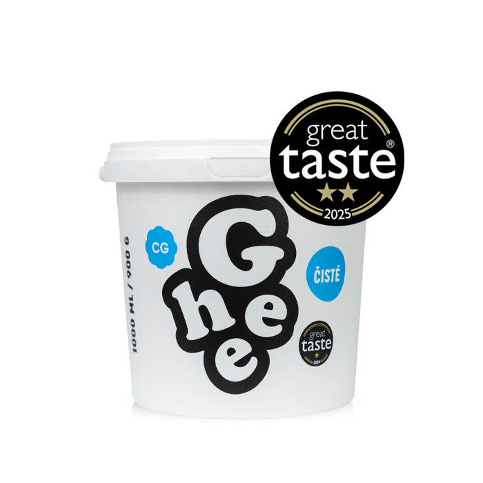 Ghee | přepuštěné máslo | 900g čisté