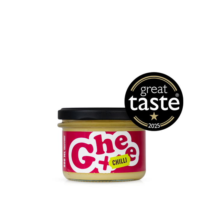 Ghee+ | přepuštěné máslo | 180g chilli