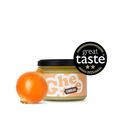 Ghee+ | přepuštěné máslo | 180g cibulka