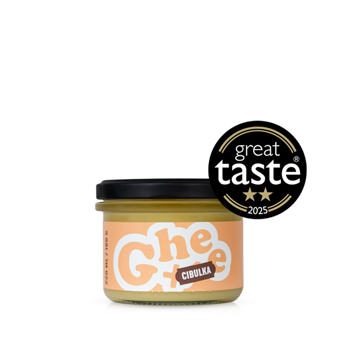 Ghee+ | přepuštěné máslo | 180g cibulka