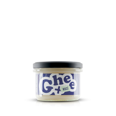 Ghee+ | přepuštěné máslo | 220ml kozí
