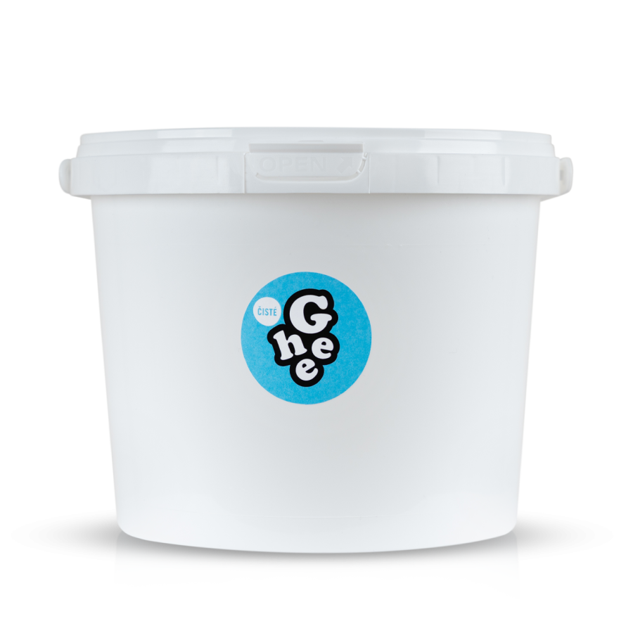 Ghee | přepuštěné máslo | 3 kg čisté GASTRO