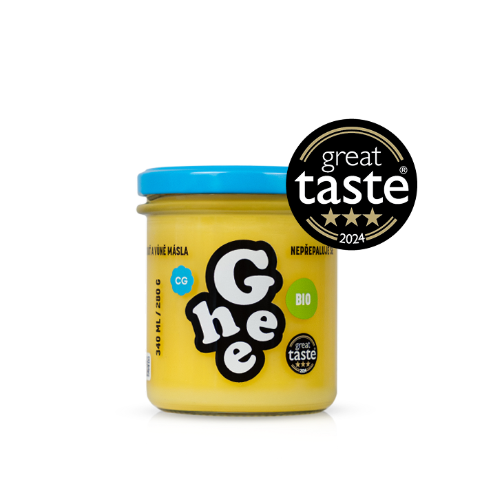 Ghee | přepuštěné máslo | 340ml BIO