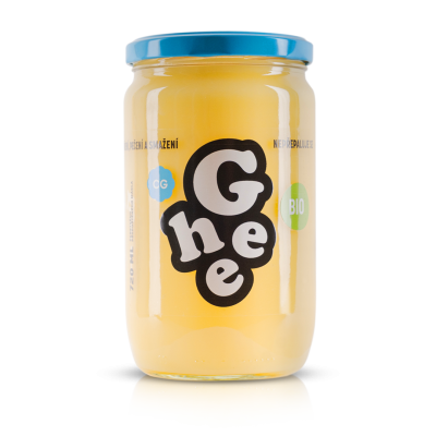 Ghee | přepuštěné máslo | 720ml BIO