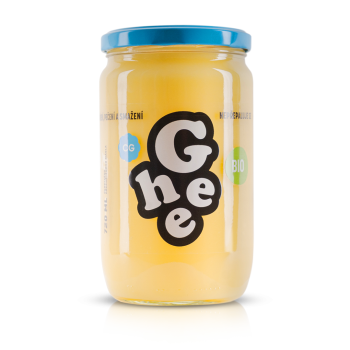 Ghee | přepuštěné máslo | 720ml BIO