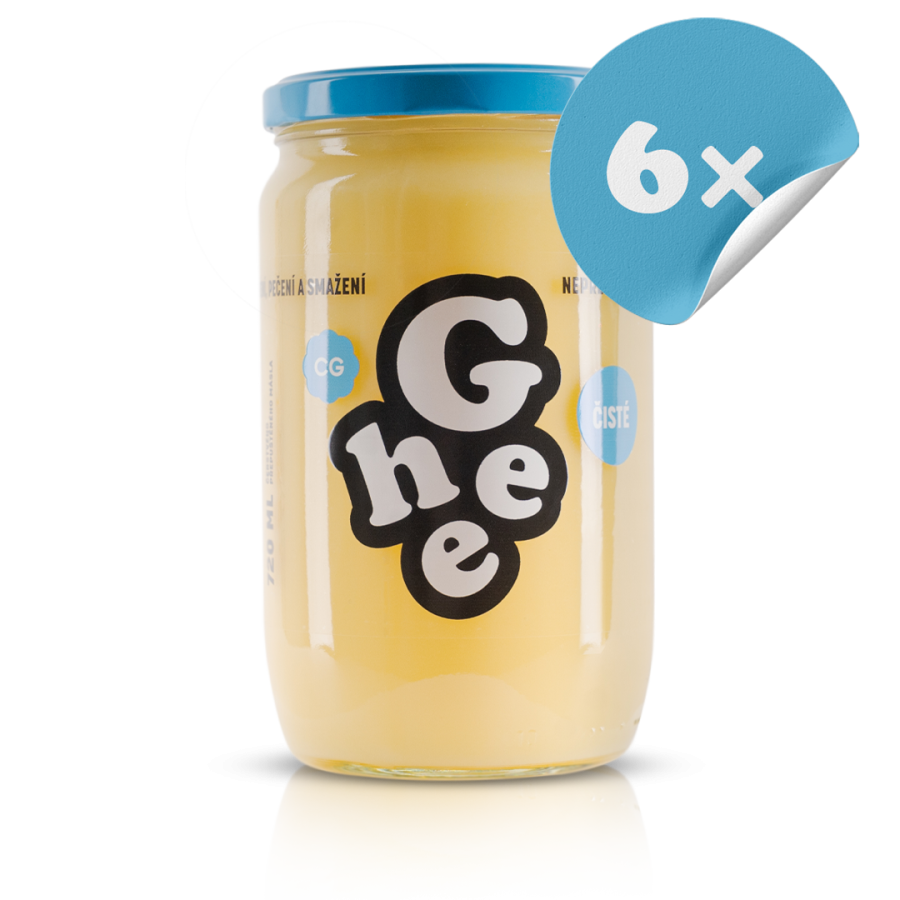 Ghee | přepuštěné máslo | 590g čisté - karton 6ks