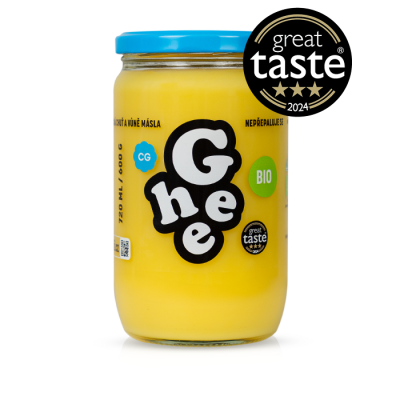 Ghee | přepuštěné máslo | 720ml BIO