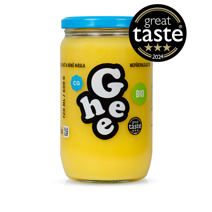 Ghee | přepuštěné máslo | 720ml BIO