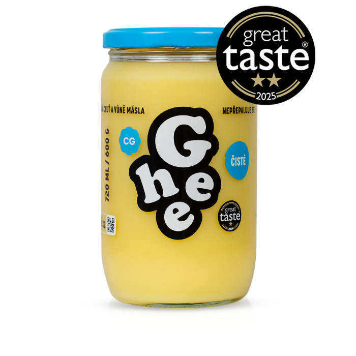 Ghee | přepuštěné máslo | 720ml čisté