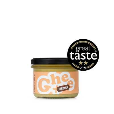 Ghee+ | přepuštěné máslo | cibulka 180 g