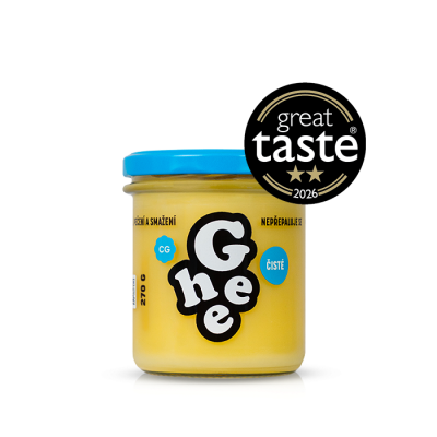 Ghee | přepuštěné máslo | čisté 270 g