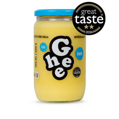 Ghee | přepuštěné máslo | čisté 590 g