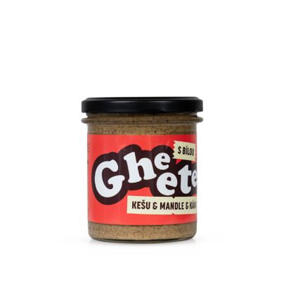 Gheetella® | 320g Kešu & káva s bílou čokoládou