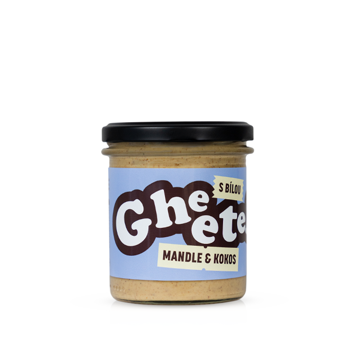 Gheetella® | 320g Mandle & kokos s bílou čokoládou