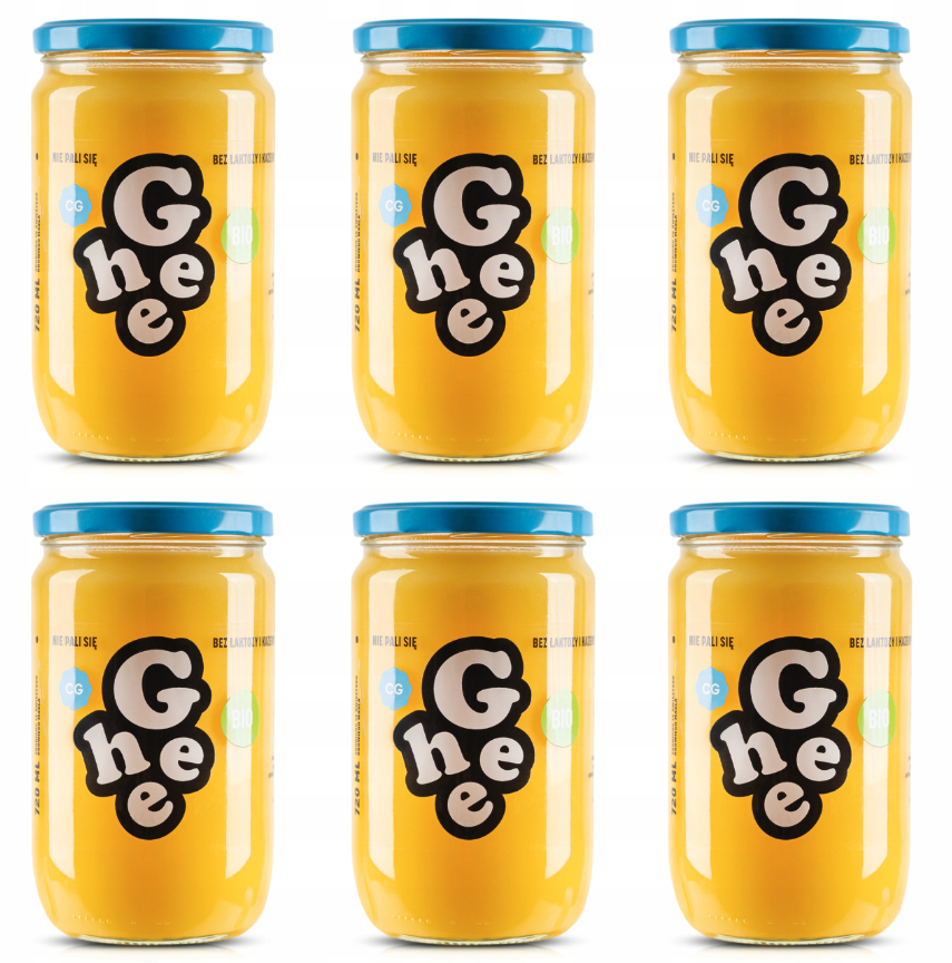 Ghee | přepuštěné máslo | 6x 590g BIO (Allegro)