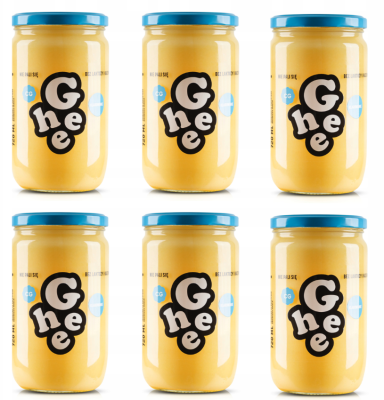 Ghee | přepuštěné máslo | 6x 590g čisté (Allegro PL)