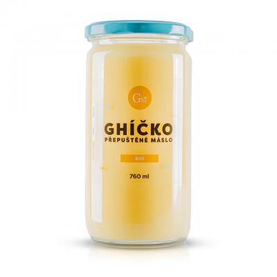 Ghee | přepuštěné máslo | 760ml BIO