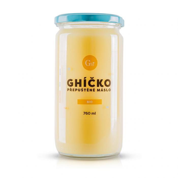 Ghee | přepuštěné máslo | 760ml BIO