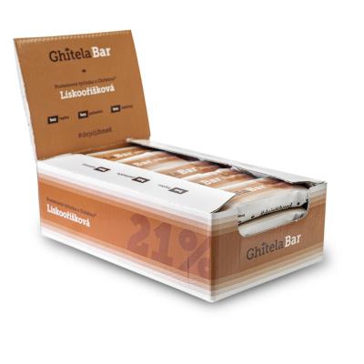 Ghitela Bar® 35g lískooříšková - karton 20ks