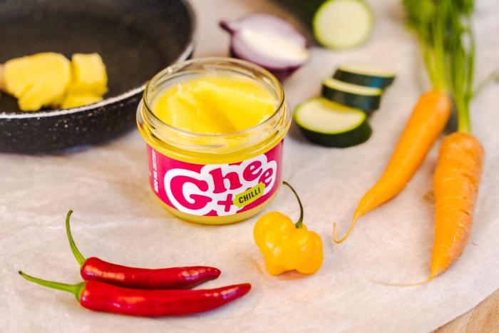 Ghee+ | přepuštěné máslo | 180g chilli