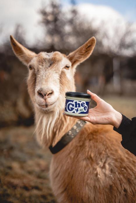 Ghee+ | přepuštěné máslo | kozí 180 g