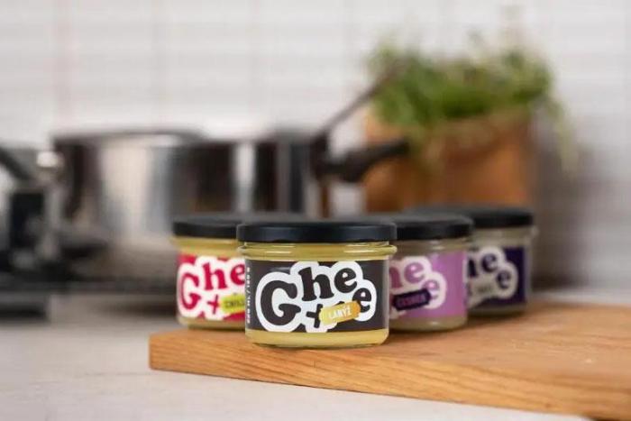 Ghee+ | přepuštěné máslo | kozí 180 g