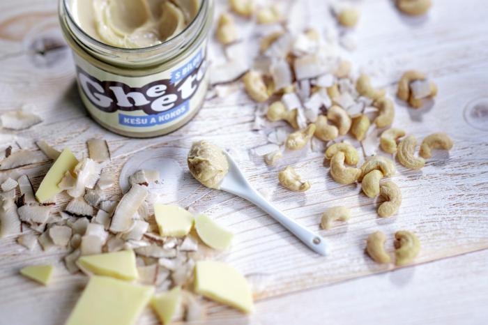 Gheetella® | 320g Kešu & kokos s bílou čokoládou